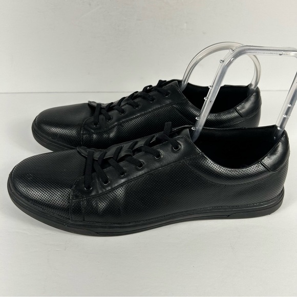 Kenneth Cole Reaction Black Textured Men’s Sneakers Size 10.5 - Picture 5 of 8